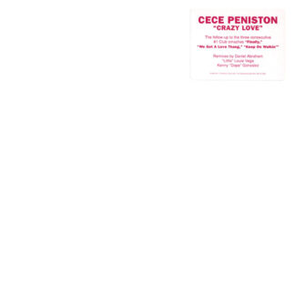 CeCe Peniston* - Crazy Love (2x12", Single, Promo)