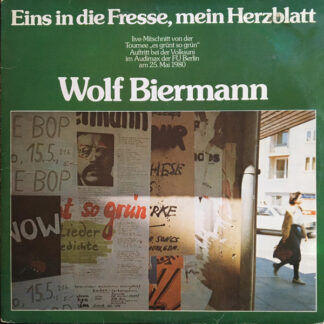 Wolf Biermann - Eins In Die Fresse, Mein Herzblatt (2xLP, Album, Gat) Wolf Biermann - Eins In Die Fresse, Mein Herzblatt (2xLP, Album, Gat)