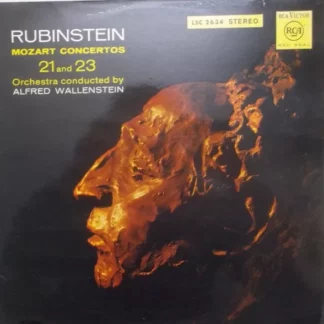 Rubinstein*, Mozart*, Alfred Wallenstein, Orchestra* - Mozart Concertos 21 And 23 (LP, Album, RE)