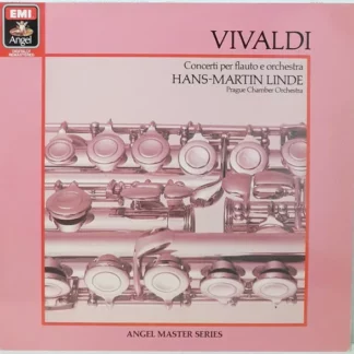 Vivaldi*, Hans-Martin Linde, Prague Chamber Orchestra - Concerti Per Flauto E Orchestra (LP, RE)