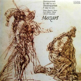 Mozart*, Peter Damm, Kurt Mahn, Ulbrich-Quartett - Hornquintett Es-dur KV 407 / Oboenquartett F-dur KV 370 (LP, Bla)