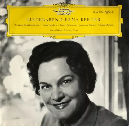 Erna Berger - Liederabend Erna Berger (LP, Album, Mono)
