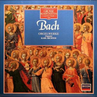 Bach* / Karl Richter - Orgelwerke (LP, RE)