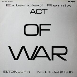 Elton John / Millie Jackson - Act Of War (Extended Remix) (12", Maxi)