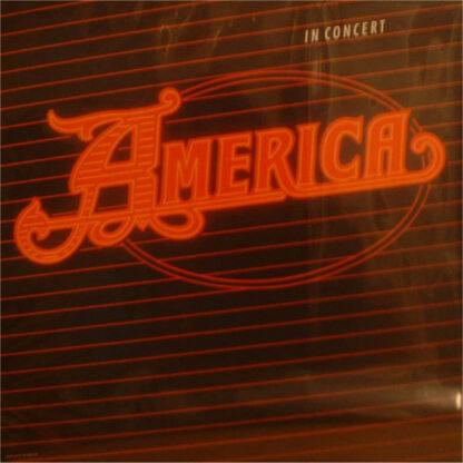 America (2) - America In Concert (LP, Album)