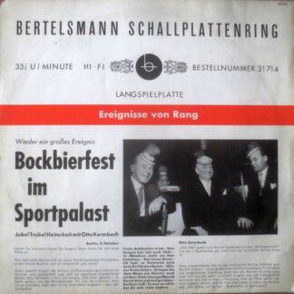 Otto Kermbach - Bockbierfest Im Sportpalast (Jubel Trubel Heiterkeit Mit Otto Kermbach) (LP, Album)