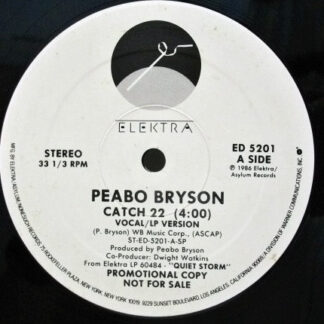 Peabo Bryson - Catch 22 (12", Promo, SP )