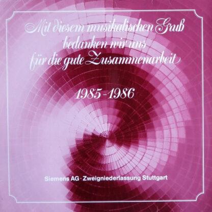 Johann Sebastian Bach, Graziano Mandozzi, Münchener Bach-Orchester - Mit Diesem Musikalischen Gruß Bedanken Wir Uns Für Die Gute Zusammenarbeit 1985-1986 (LP, Comp, Promo, S/Edition)