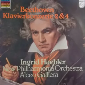 Beethoven*, Ingrid Haebler, New Philharmonia Orchestra, Alceo Galliera - Klavierkonzerte 2 & 4 (LP, Album, RE)