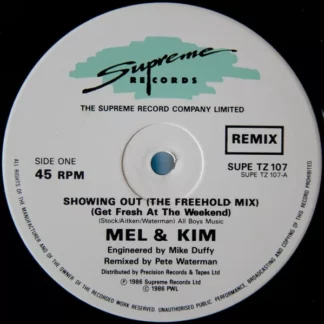 Mel & Kim - Showing Out (Get Fresh At The Weekend) (The Freehold Mix) (12", Com)