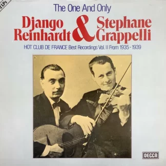 Django Reinhardt & Stephane Grappelli* - The One And Only Django Reinhardt & Stephane Grappelli. Hot Club De France Best Recordings Vol. II From 1935 - 1939 (2xLP, Comp)