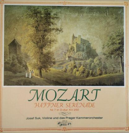 Mozart*, Josef Suk, Das Prager Kammerorchester* - Haffner Serenade Nr. 7 In D-Dur, KV 250 (LP)