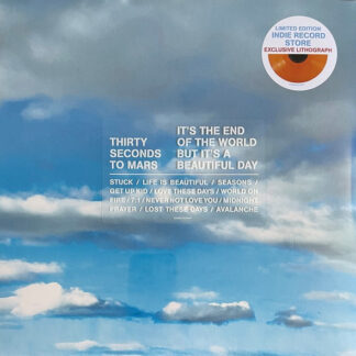 30 Seconds To Mars - It's The End Of The World But It's A Beautiful Day (LP, Album, Ltd, Ora)