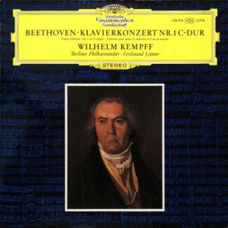 Beethoven*, Wilhelm Kempff, Berliner Philharmoniker ∙ Ferdinand Leitner - Klavierkonzert Nr.1 C-Dur (LP, RP)