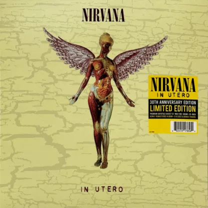 Nirvana - In Utero (Ltd, RM, 30t + LP, Album, RE, 180 + 10", Comp)