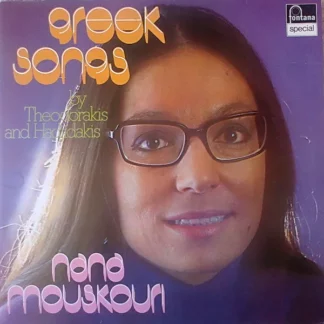 Nana Mouskouri - Greek Songs By Theodorakis And Hadjidakis (LP, Album)