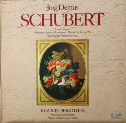 Jörg Demus, Franz Schubert - Famous PIano Works (LP)