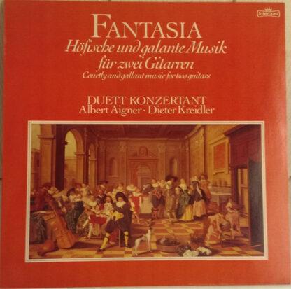 Duett Konzertant - Fantasia (Höfische Und Galante Musik Für Zwei Gitarren) (LP)
