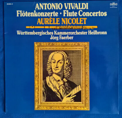 Antonio Vivaldi, Aurèle Nicolet, Württembergisches Kammerorchester Heilbronn*, Jörg Faerber - Flötenkonzerte • Flute Concertos (LP, Album, Club)