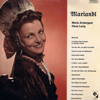 Maria Andergast, Hans Lang - Mariandl (LP)