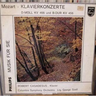 Mozart*, Robert Casadesus, Columbia Symphony Orchestra, George Szell - Klavierkonzerte D-Moll KV 466 und B-Dur KV 456 (LP)