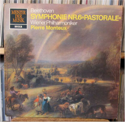 Beethoven*, Monteux*, Wiener Philharmoniker - Symphonie Nr. VI F-Dur -Pastorale- (LP)