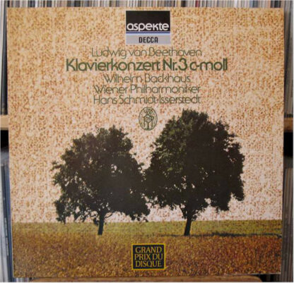 Beethoven* / Wilhelm Backhaus / Wiener Philharmoniker / Hans Schmidt-Isserstedt - Klavierkonzert No. 3 C-Moll / "Mondschein Sonate" (LP, Album)