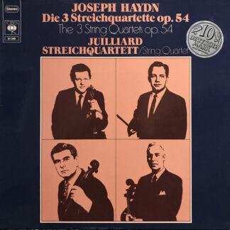 Joseph Haydn - Juilliard Streichquartett* - Die 3 Streichquartette Op. 54 (LP)