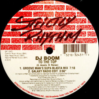 DJ Boom - To The Top (12")