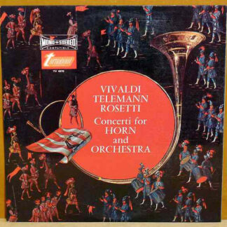 Vivaldi*, Telemann*, Rosetti* - Concerti For Horn And Orchestra (LP)