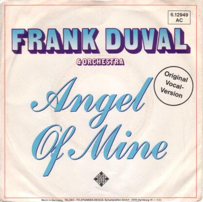 Frank Duval & Orchestra - Angel Of Mine (7", Single)