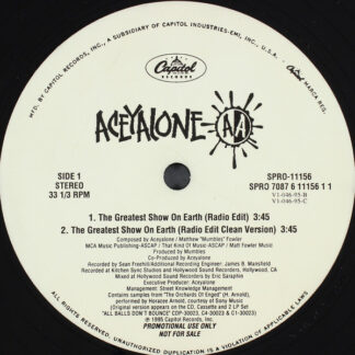 Aceyalone - The Greatest Show On Earth (12", Promo)