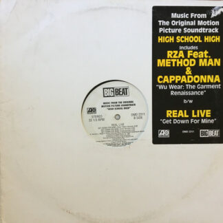 RZA / Real Live - Wu-Wear: The Garment Renaissance / Get Down For Mine (12", Promo)