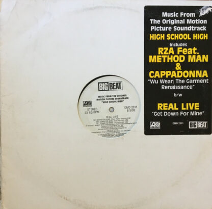 RZA / Real Live - Wu-Wear: The Garment Renaissance / Get Down For Mine (12", Promo)