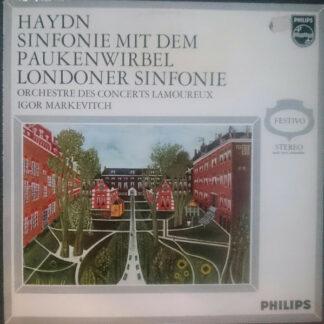 Haydn* / Igor Markevitch ‧ Orchestre Des Concerts Lamoureux - Symphonie Nr. 103 Es-dur "Mit Dem Paukenwirbel" ‧ Symphonie Nr. 104 D-dur "Londoner" (LP, RP)