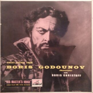 Moussorgsky* - Boris Christoff - Great Scenes From Boris Godounov (LP, Mono)