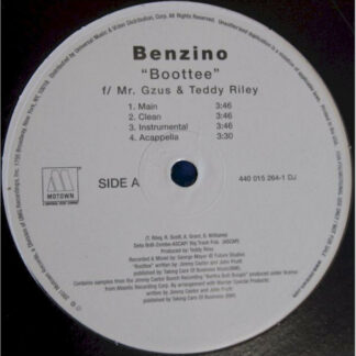 Benzino - Boottee / Bang Ta Dis (12", Promo)