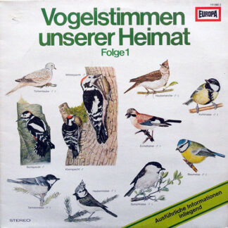 Bernd Eggert - Vogelstimmen Unserer Heimat Folge 1 (LP, RP)