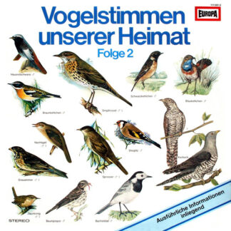 Bernd Eggert - Vogelstimmen Unserer Heimat Folge 2 (LP, RP)