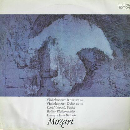 Mozart*, David Oistrach, Berliner Philharmoniker - Violinkonzert B-dur KV 207 / Violinkonzert D-dur KV 211 (LP)