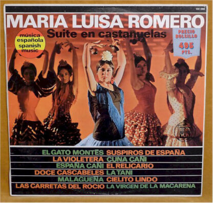 Maria Luisa Romero - Suite En Castañuelas (LP, Album, RE)