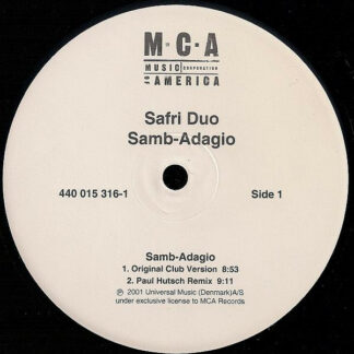 Safri Duo - Samb-Adagio (12")