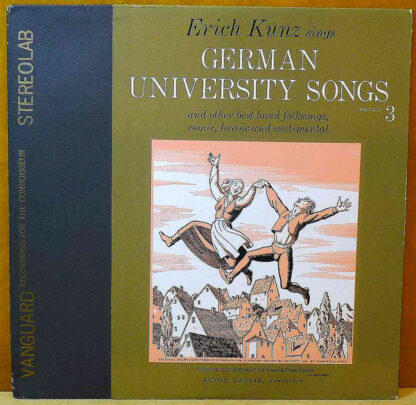 Erich Kunz - Erich Kunz Sings German University Songs (Volume 3) (LP)