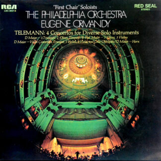Telemann* - Eugene Ormandy, The Philadelphia Orchestra - 4 Concertos For Diverse Solo Instruments (LP, Album)