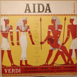 Verdi* - Elizabeth Kingdon / Rosl Zapf / Arturo Sergi / Ernst Gutstein - Aida (LP)