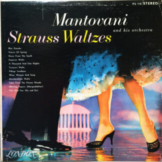 Mantovani And His Orchestra - Strauss Waltzes (LP)