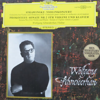 Strawinsky*, Prokofieff*, Wolfgang Schneiderhan - Violinkonzert in D - Violinsonate Nr. 2 Op. 94 (LP, Album)