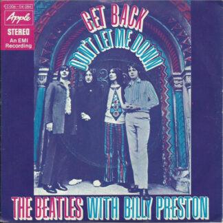 The Beatles With Billy Preston - Get Back / Don't Let Me Down (7", Single)