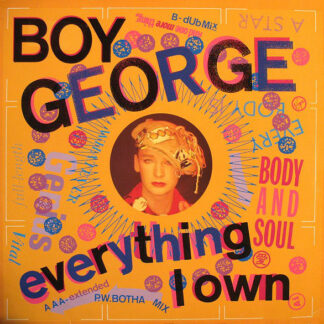 Boy George - Everything I Own (12", Maxi)
