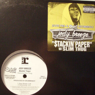 Jody Breeze - $tackin' Paper (12", Promo)